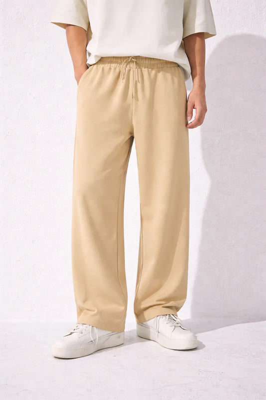 Loose Fit Straight Trousers