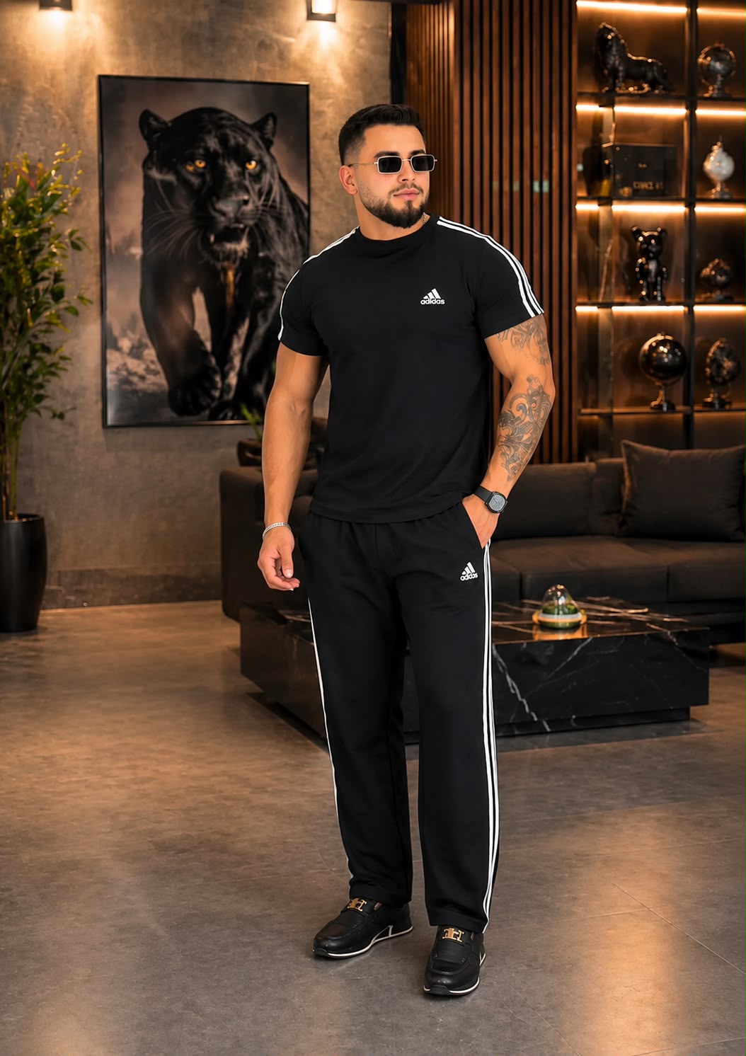 ROUND NECK STEP TRACKSUIT